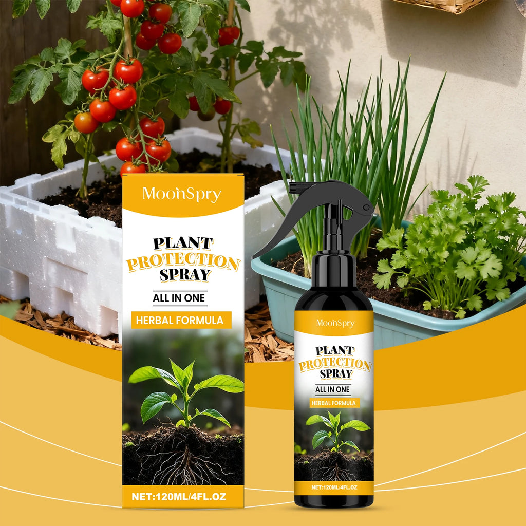 Spray Fertilisant Protection Plantes MOONSPRY | Stimule la Croissance & Inhibe les Bactéries | 120ml – CLEVI Paris