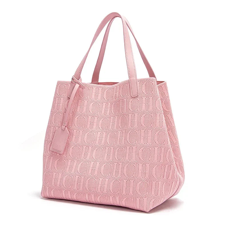 Sac Seau Femme CH Polyester Grande Capacité Double Anse 8 Coloris – CLEVI Paris