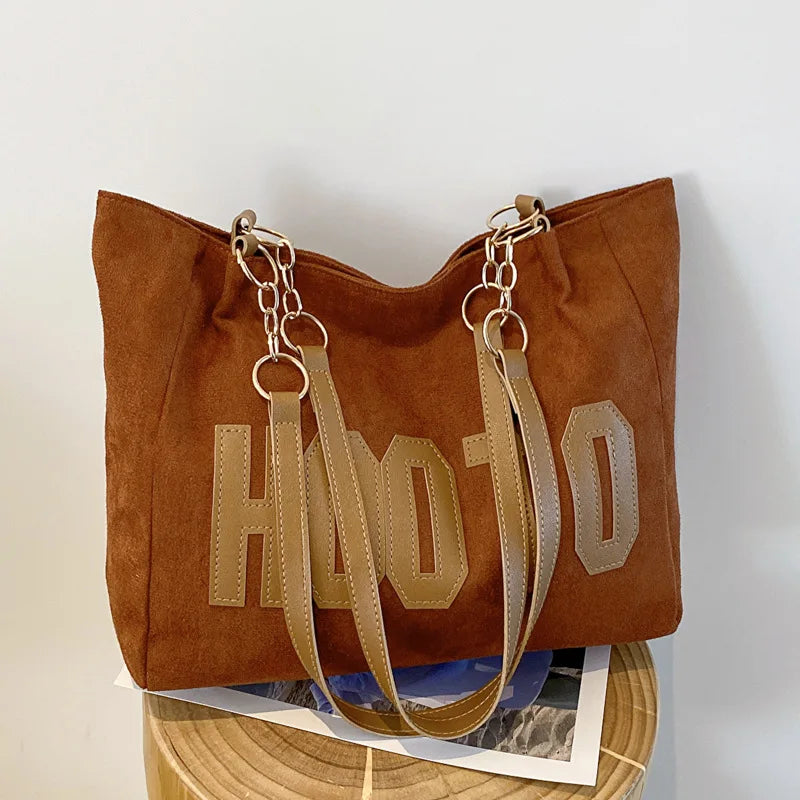 Tote Bag Toile Lettres Femme Campus & Bureau – CLEVI Paris