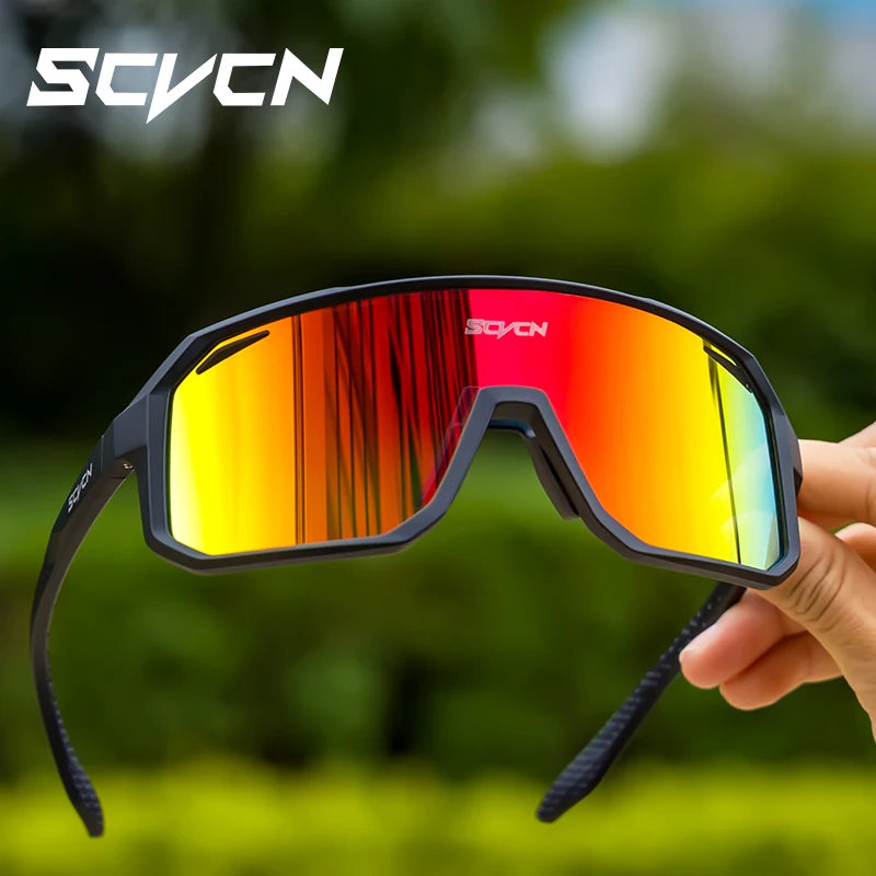 Lunettes de Cyclisme UV400 – Sport & Vélo Homme Femme