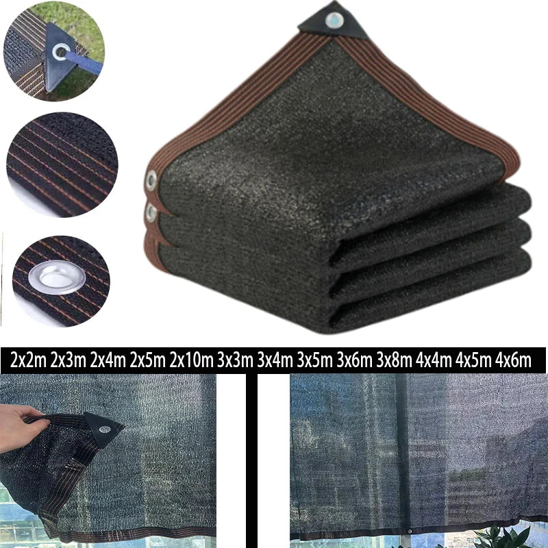 Voile d'Ombrage HDPE Anti-UV | Filet Pare-Soleil Jardin Terrasse Balcon – CLEVI Paris
