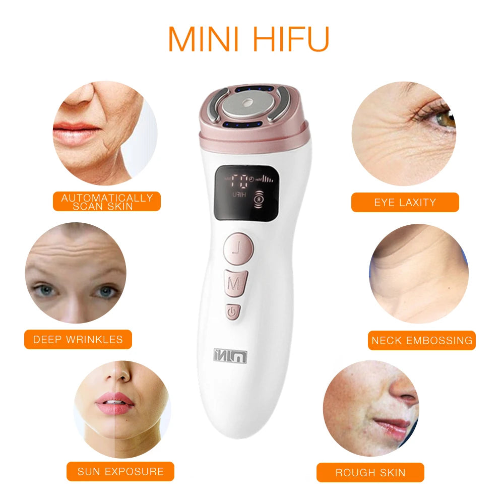 Appareil HIFU Ultrasonique RF EMS – Lifting Visage & Cou Anti-Rides