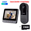 Sonnette Vidéo Sans Fil Écran IPS 4,3" – 1080P Vision Nocturne IP65 – CLEVI Paris