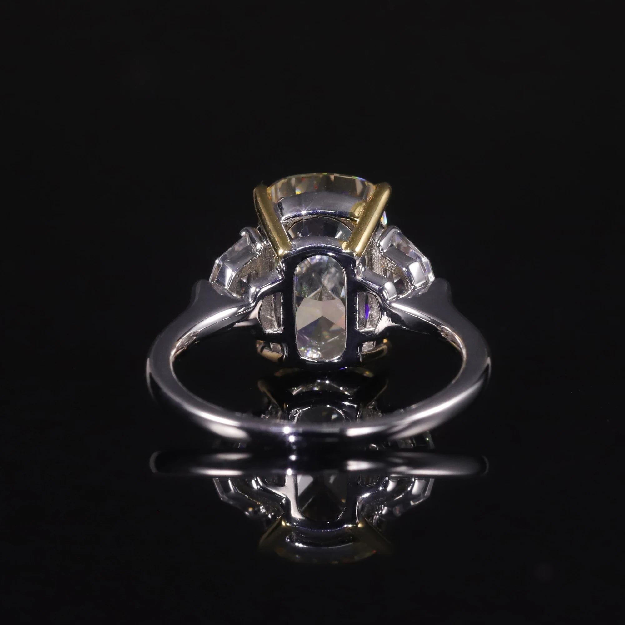 Bague Trois Pierres Argent 925 | Zircon Diamant – CLEVI Paris