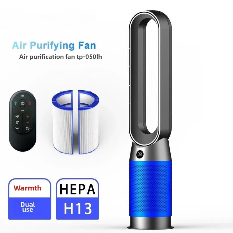 Ventilateur tour chaud et froid 40 W télécommandé – CLEVI Paris