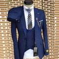 Costume homme 3 pièces à pois – CLEVI Paris