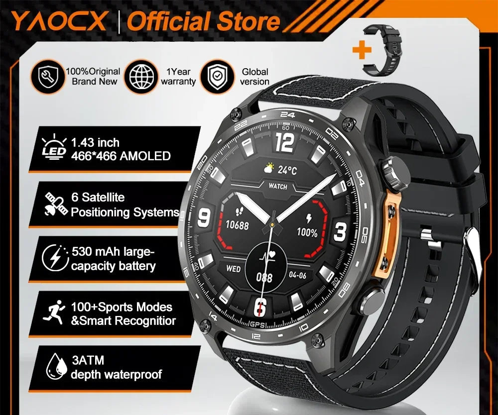 Montre Connectée GPS HD 300 Pro – CLEVI Paris