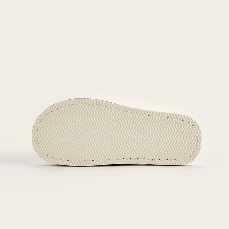 Chaussons Intérieur Homme Lin & EVA | Confortables, Respirants, Printemps & Automne, 4 Coloris – CLEVI Paris