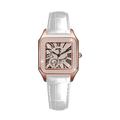 OBLVLO WF22B021 – Montre Automatique Femme | Cadran Diamant Or Rose, Chiffres Romains