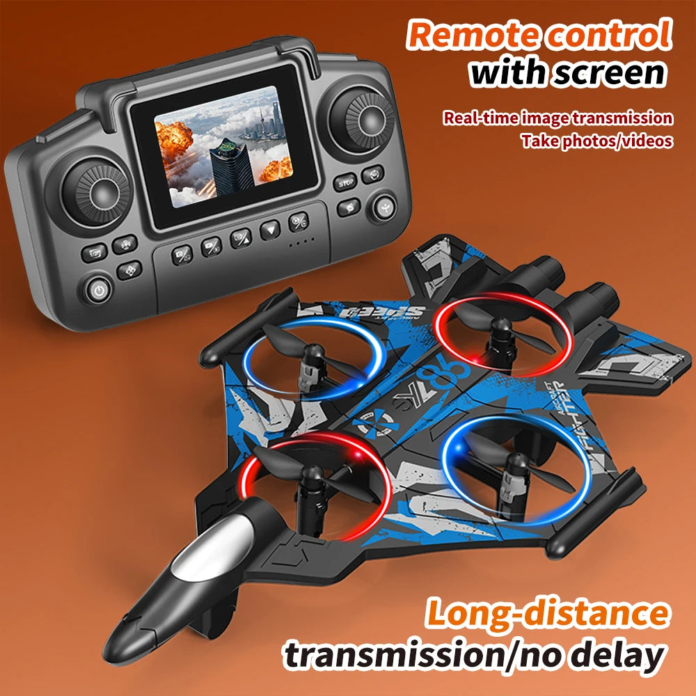 Mini Drone RC Mousse YL85/YL86 – WiFi 2,4G, Caméra, LED, Cascades 360°, Mode Sans Tête – CLEVI Paris
