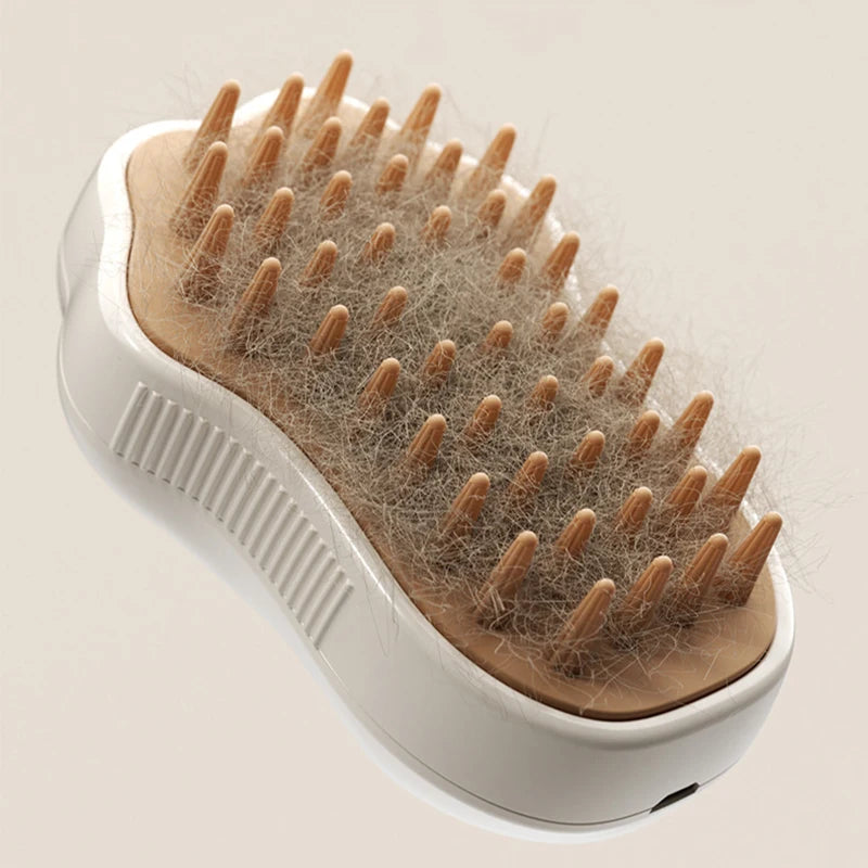 Brosse vapeur 3-en-1 pour chien et chat – CLEVI Paris