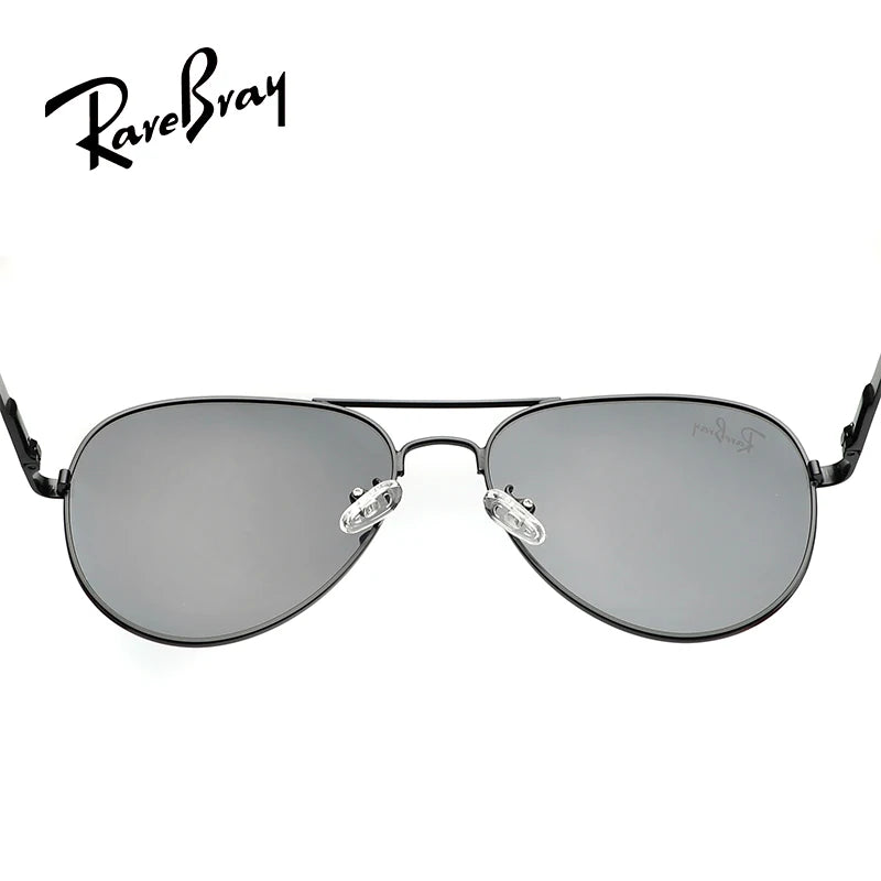 Lunettes de Soleil Aviateur Polarisées – Monture Métal UV400 Catégorie 3 Conduite Cyclisme – CLEVI Paris