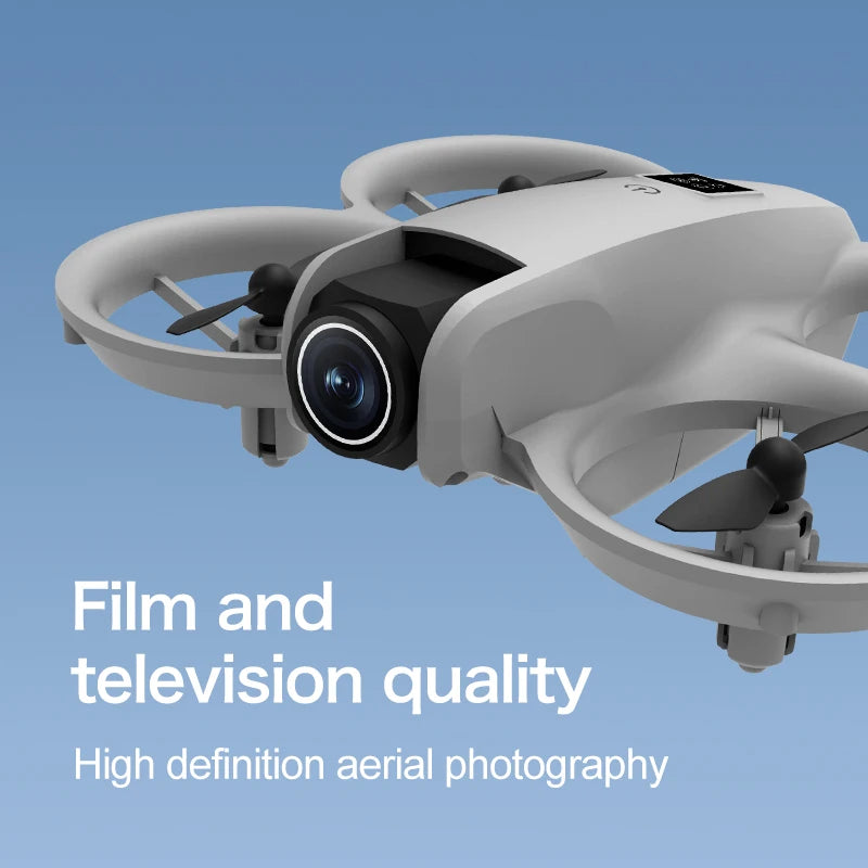 Mini Drone T3 8K Double Caméra FPV WiFi – Caméra Réglable 180°, Zoom 50x, Positionnement Optique & LED – CLEVI Paris