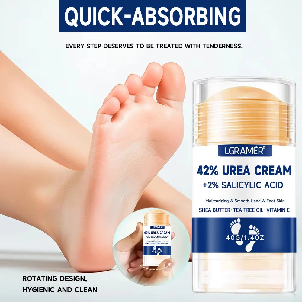 Crème Pieds et Mains 42% Urée 2% Acide Salicylique Hydratation Intensive – CLEVI Paris