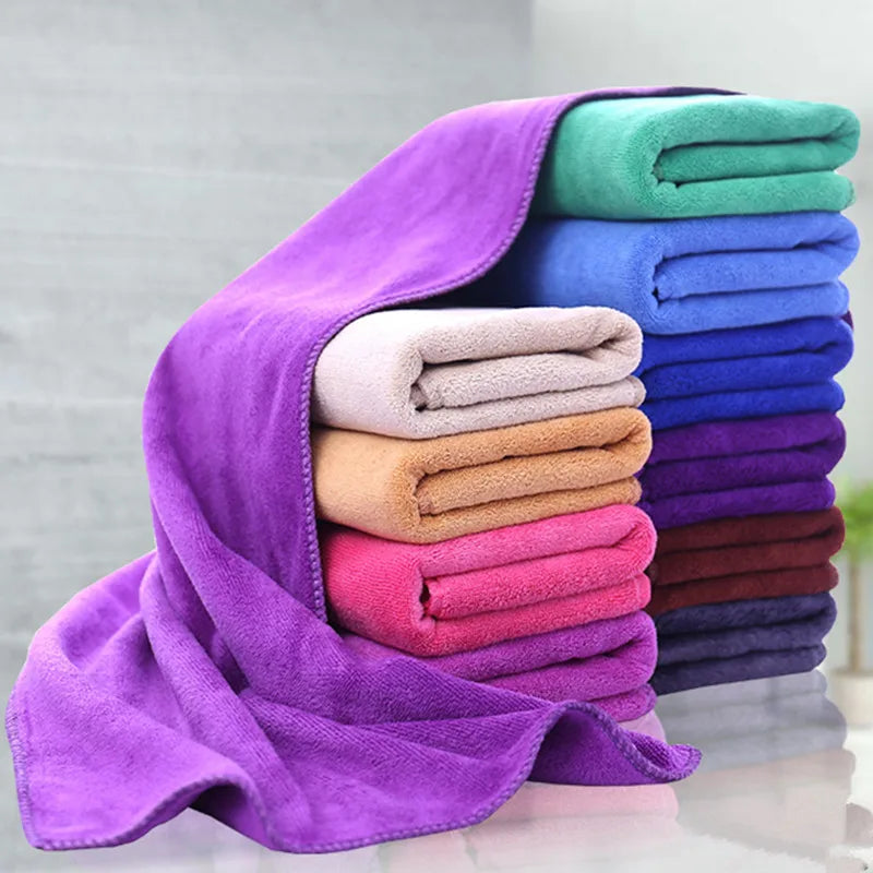 Serviette de Bain Microfibre | Séchage Rapide, Absorbante, Bain Plage Sport Voyage, 7 Coloris, 4 Tailles – CLEVI Paris