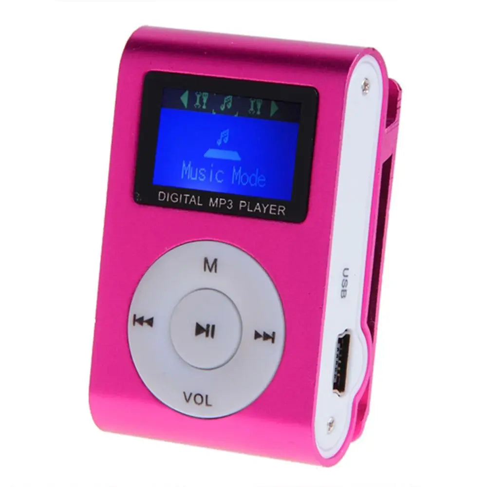 Throughpp Mini Lecteur MP3 Clip Métal LCD TF 32Go EQ 5 Modes Sport – CLEVI Paris