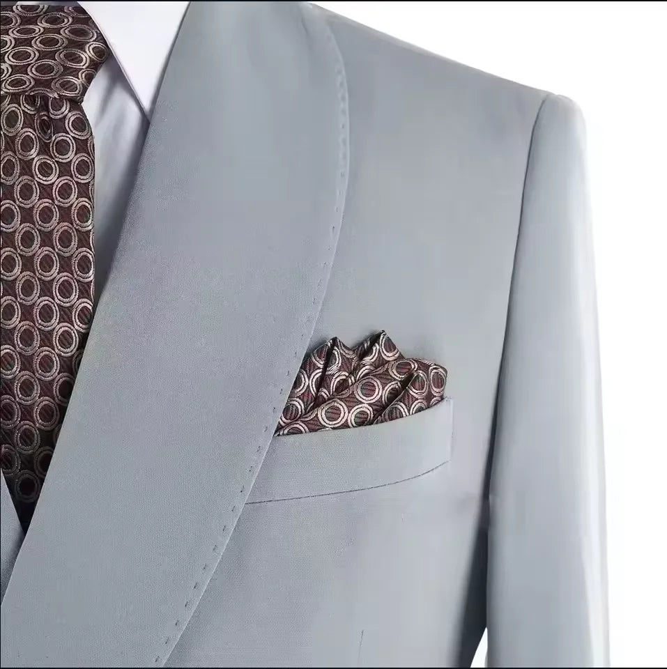 Costume homme 2 pièces double boutonnage – CLEVI Paris