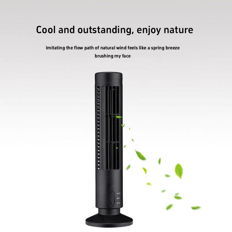 Mini ventilateur tour de bureau USB – CLEVI Paris