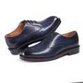 Derby Homme Cuir Vachette Lisse Bout Rond Imperméable | Business Mariage EU 39-46