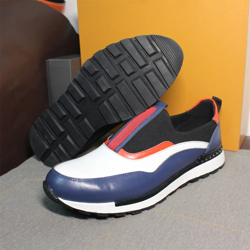 Chaussures homme en cuir W358-R202 – CLEVI Paris