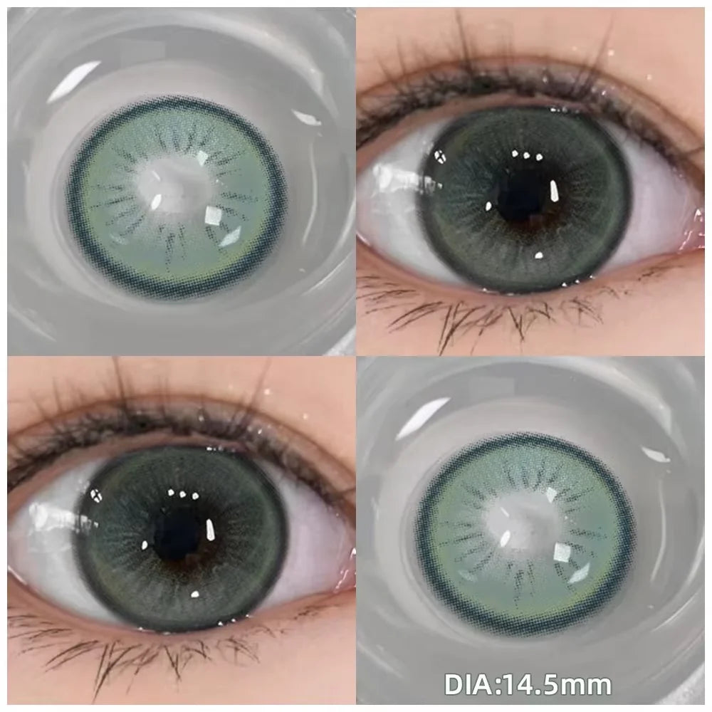 Lentilles de Couleur OVOLOOK Correctrices Myopie 9 Coloris 24 Degrés Port 6 Mois – CLEVI Paris