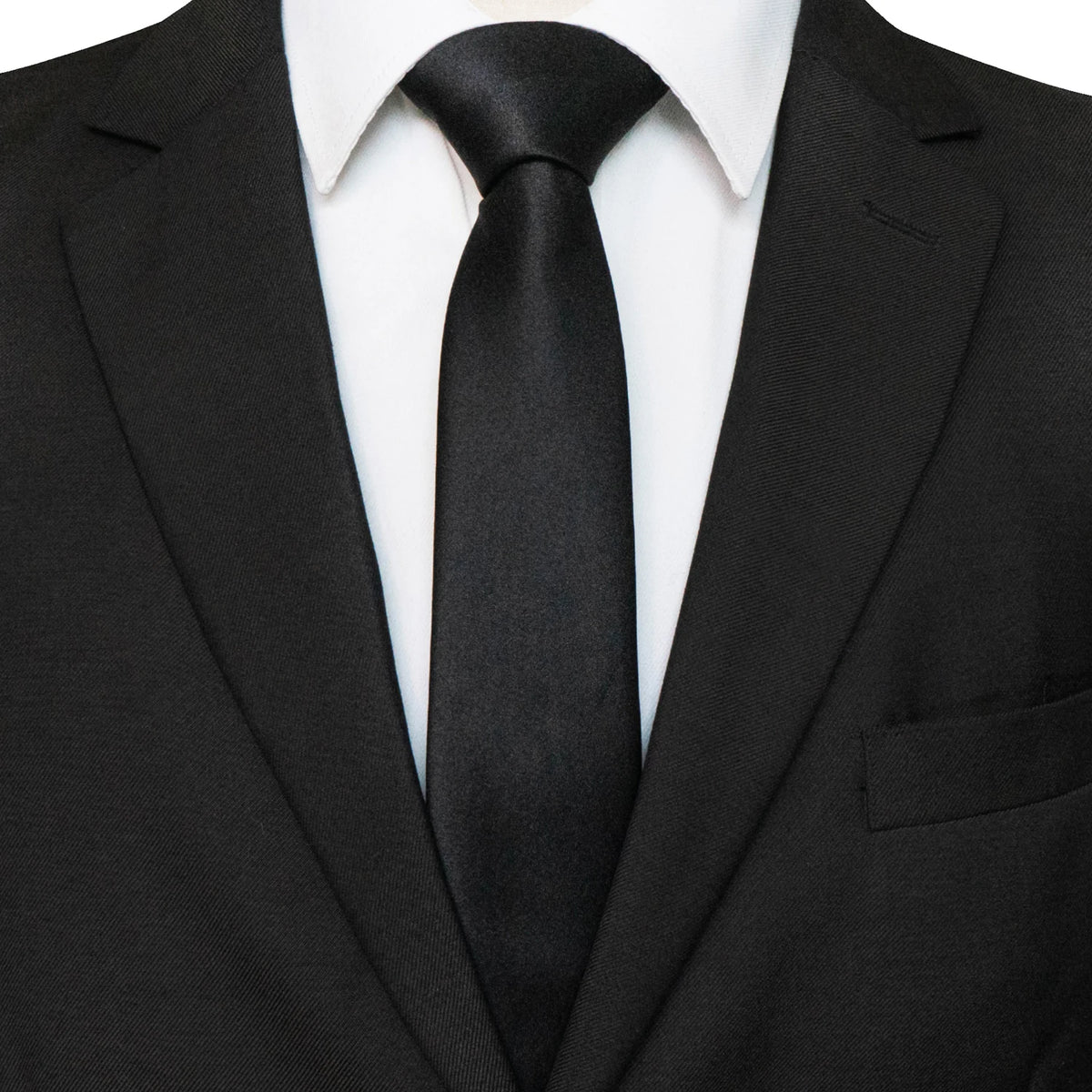 Cravate homme unie 6 cm – CLEVI Paris