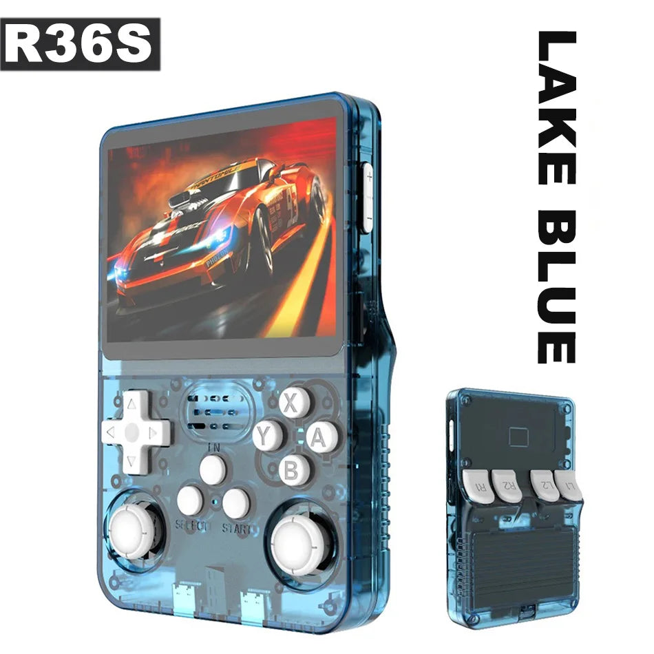 Console de Jeu Rétro R36S – Écran IPS 3,5", 64 Go 15 000+ Jeux / 128 Go 20 000+ Jeux