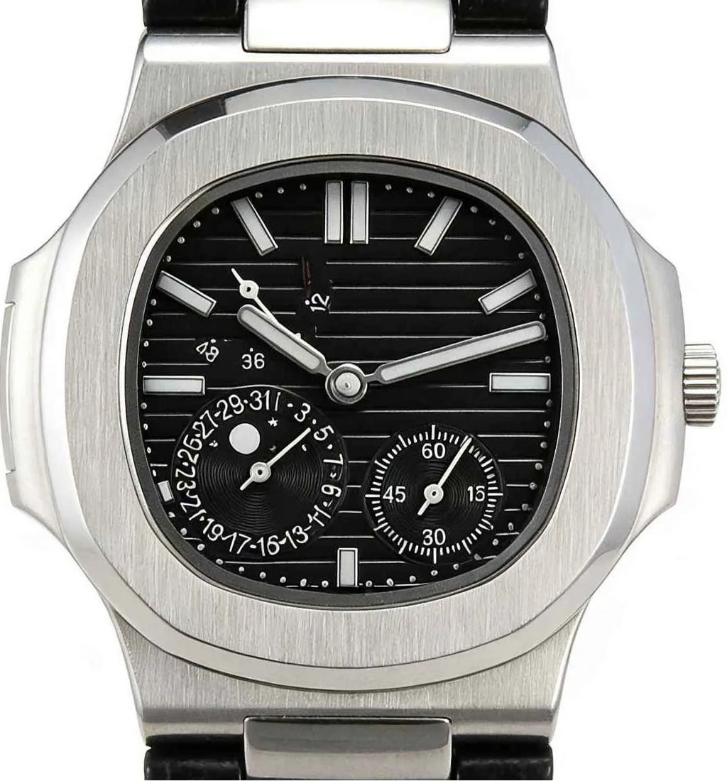 Montre Homme G3T – Automatique Mécanique, Acier 904L Mat 40 mm, Aiguilles Lumineuses, Calendrier & Jour, Étanche 3 ATM – CLEVI Paris