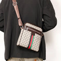 Sac Bandoulière Homme PU Léger – Sac Crossbody Sport & Casual, Poche Téléphone – CLEVI Paris
