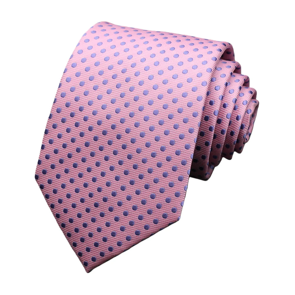 Cravate homme à pois 7 cm – CLEVI Paris