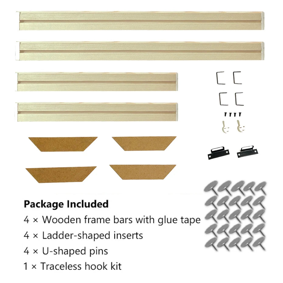 Châssis Bois pour Toile & Peinture — CLEVI Paris