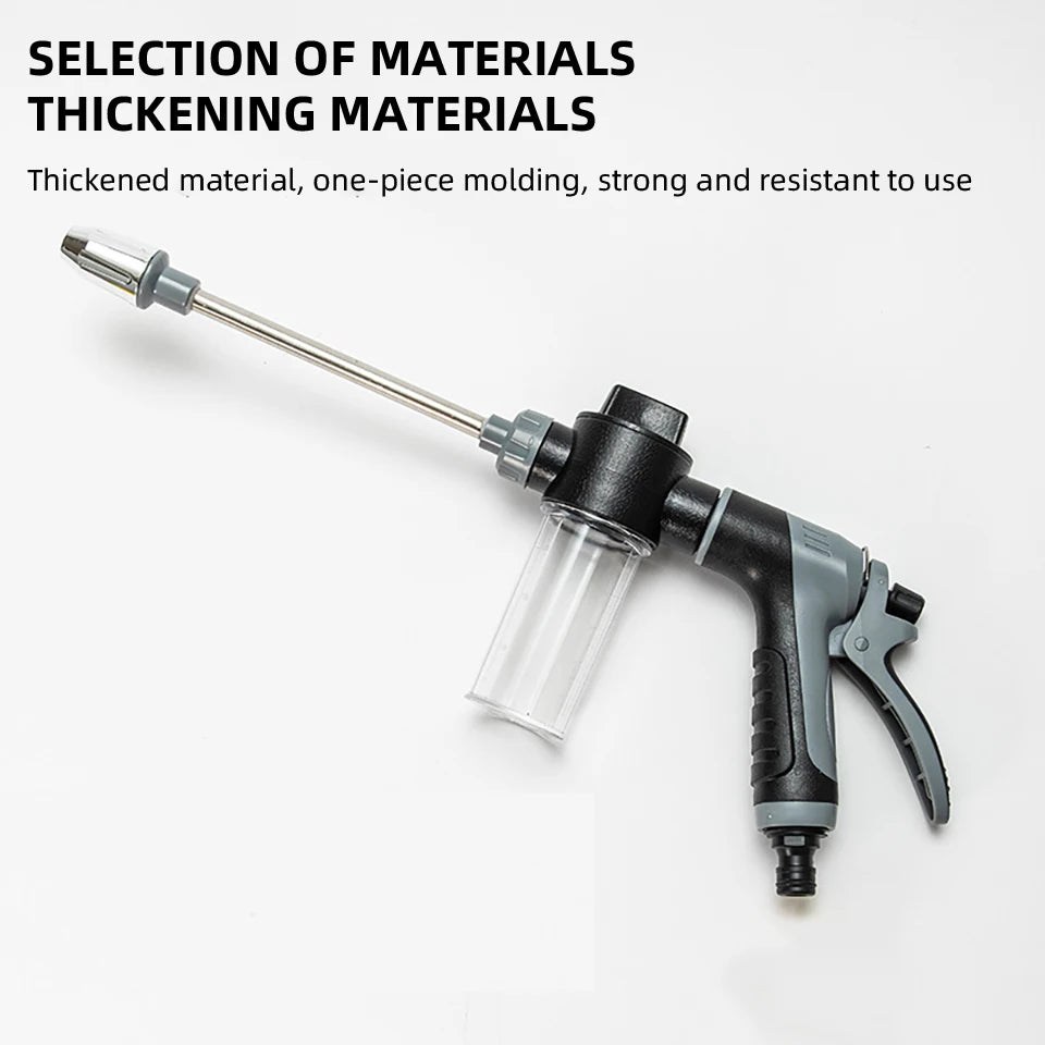 Pistolet d'Arrosage Haute Pression 360° Rotatif — Lavage Voiture & Jardin — CLEVI Paris