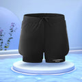 Short de Bain Homme Séchage Rapide – Compression Liner Beach & Gym