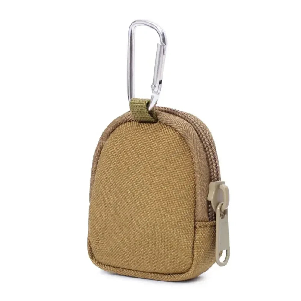 Mini Pochette Nylon Zipper EDC Outdoor Clés Monnaie – CLEVI Paris