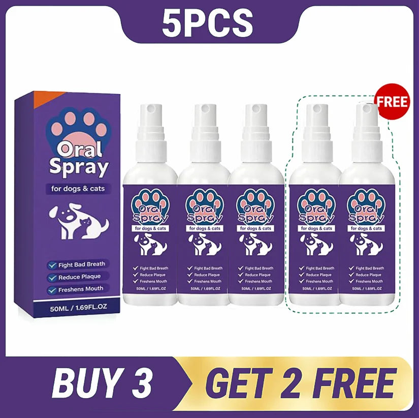 Spray bucco-dentaire pour chiens et chats – CLEVI Paris