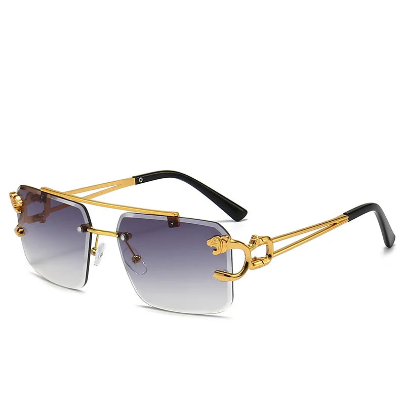 Lunettes de Soleil Carrées Unisexe UV400 – Style Vintage Retro, Verres Polycarbonate – CLEVI Paris