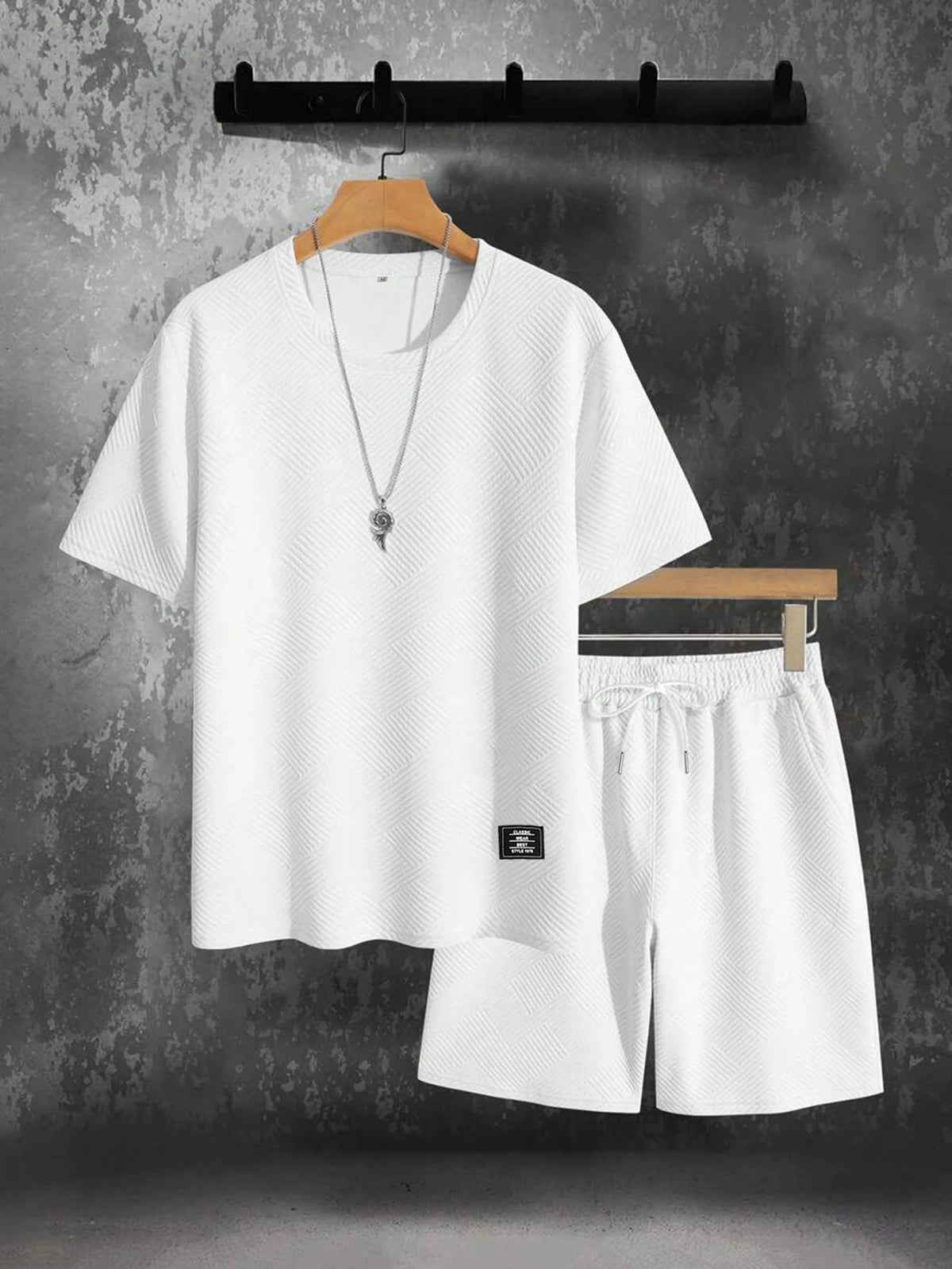 Ensemble homme t-shirt et short décontracté – CLEVI Paris