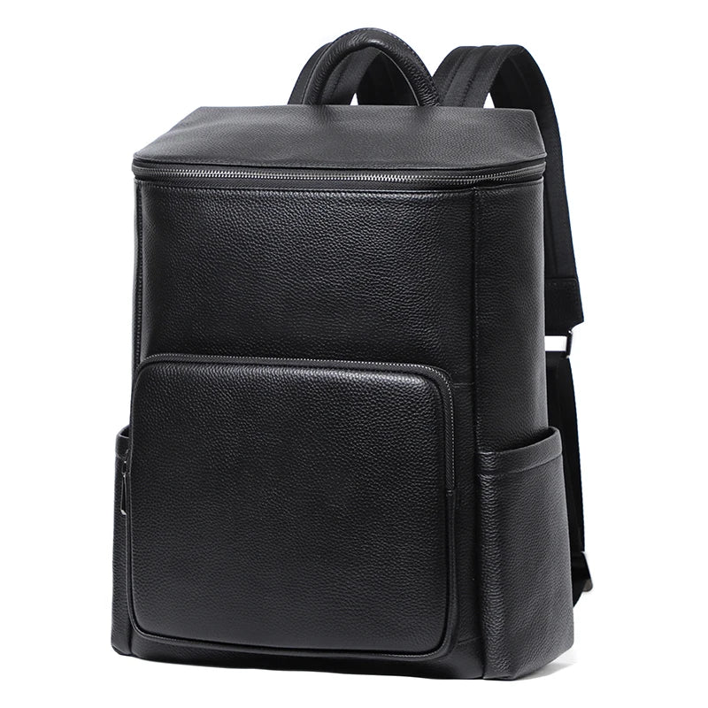 Sac à Dos Homme Cuir Vache Véritable Motif Alligator 36-55L – CLEVI Paris
