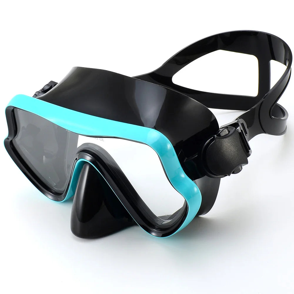 Masque de Plongée & Tuba JoyMaySun – Verre Trempé, Vision 180°, Anti-buée
