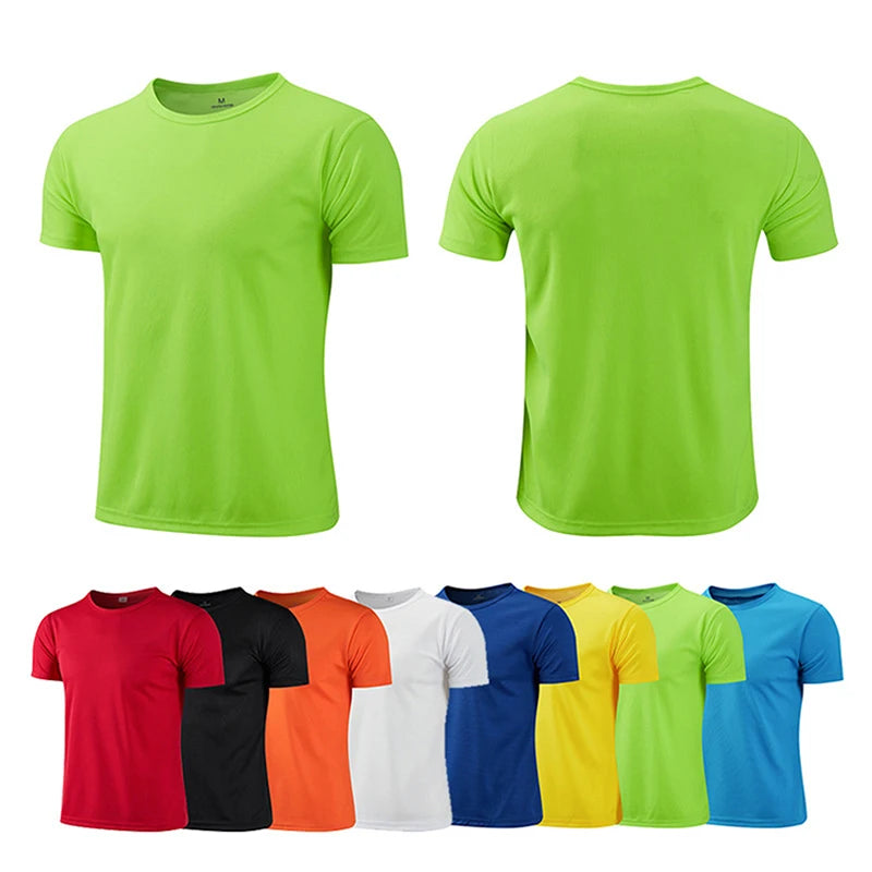 T-shirt Sport Manches Courtes Unisexe Polyester | Séchage Rapide, Gym & Running, 15 Coloris, Tailles S à 4XL – CLEVI Paris