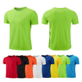 T-shirt Sport Manches Courtes Unisexe Polyester | Séchage Rapide, Gym & Running, 15 Coloris, Tailles S à 4XL – CLEVI Paris