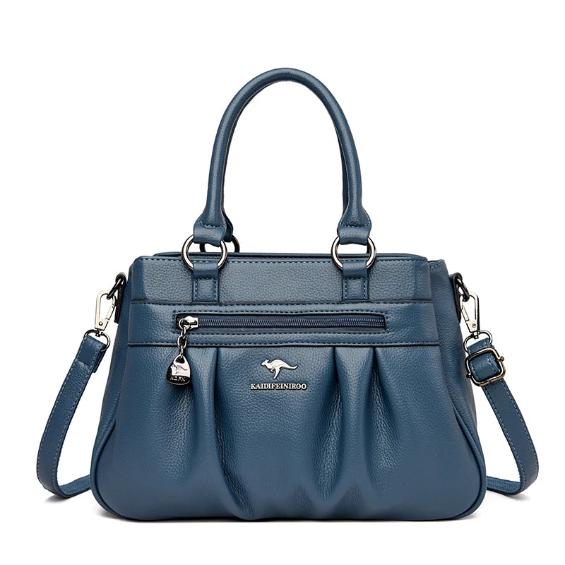 Sac fourre-tout femme à poches zippées – CLEVI Paris