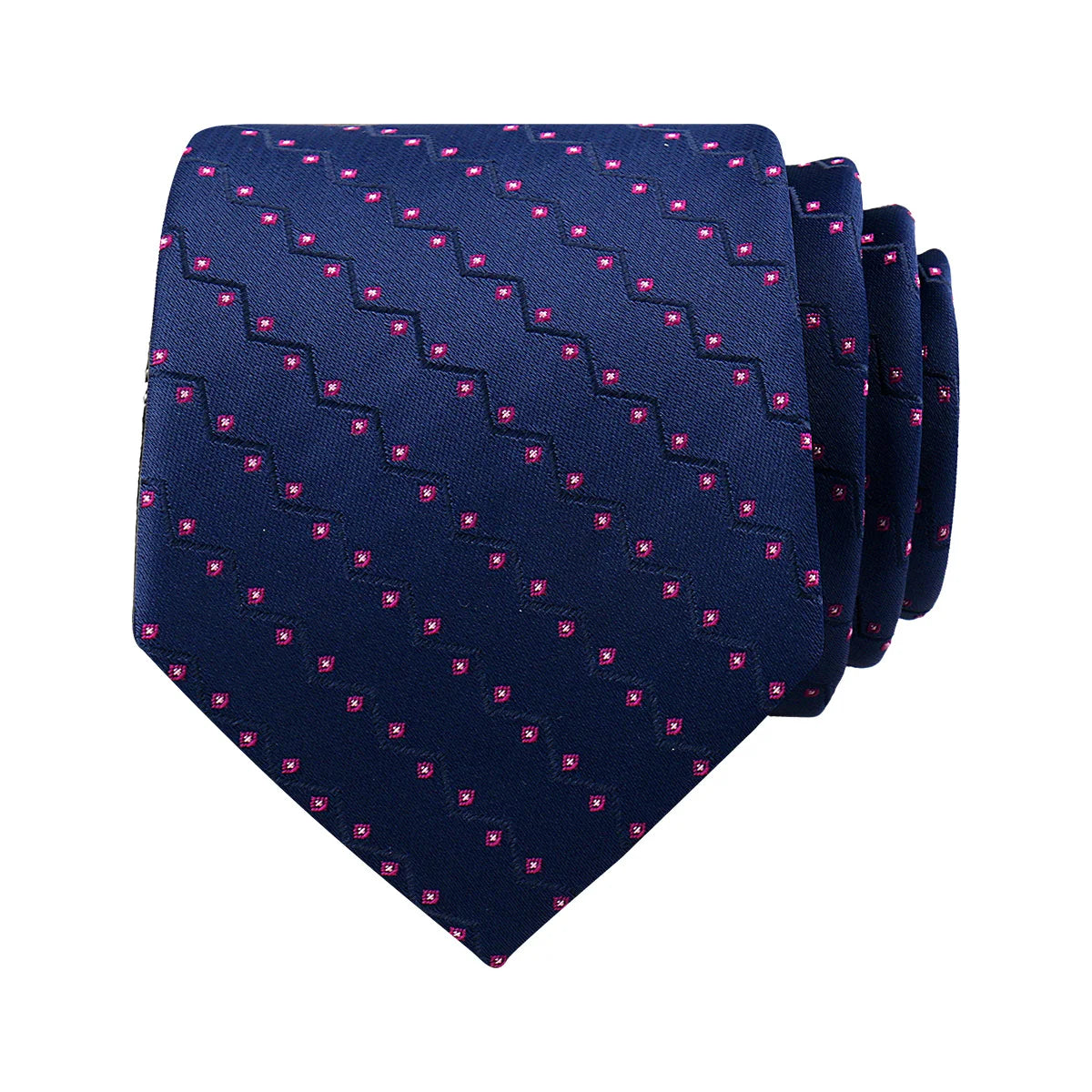 Cravate unisexe jacquard à motifs – CLEVI Paris