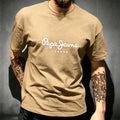 T-Shirt Homme Graphique Streetwear – Coton, Col Rond, Manches Courtes