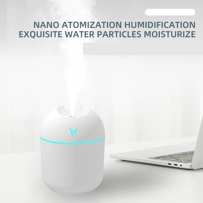 Humidificateur USB Mini 250 ml | Diffuseur d’Arômes, Silencieux, Maison & Bureau – CLEVI Paris