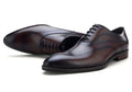 Derby Homme Cuir Pleine Fleur Bout Rond Imperméable | Business Quotidien EU 39-46