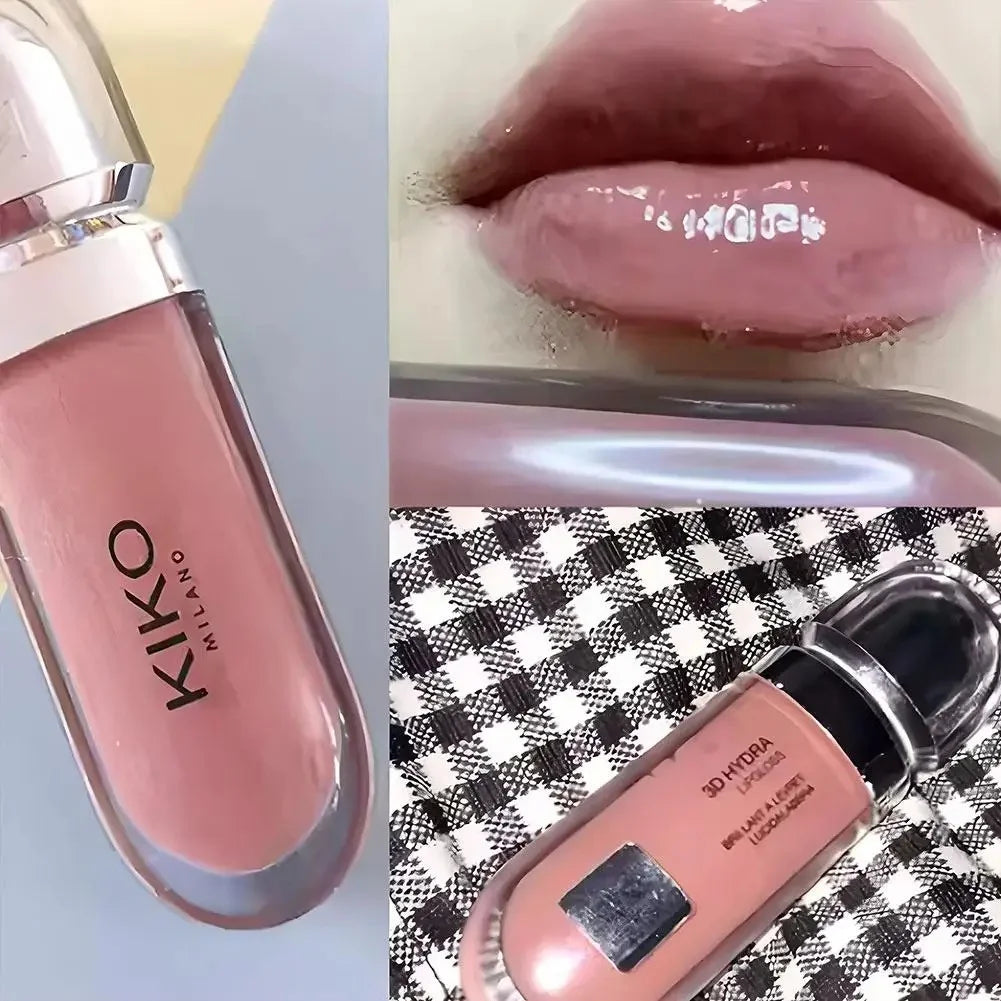 Gloss Lèvres KIKO 3D Mirror – Brillant Waterproof, Longue Tenue, 23 Teintes