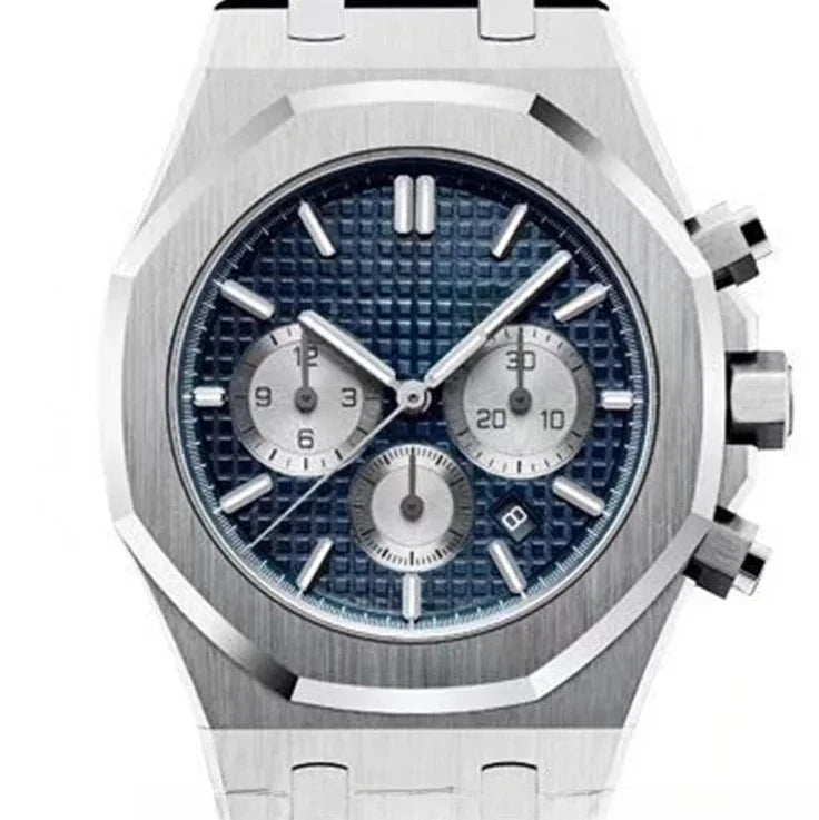 Montre Homme 42mm Acier 904L Mouvement Quartz Style Luxe – CLEVI Paris