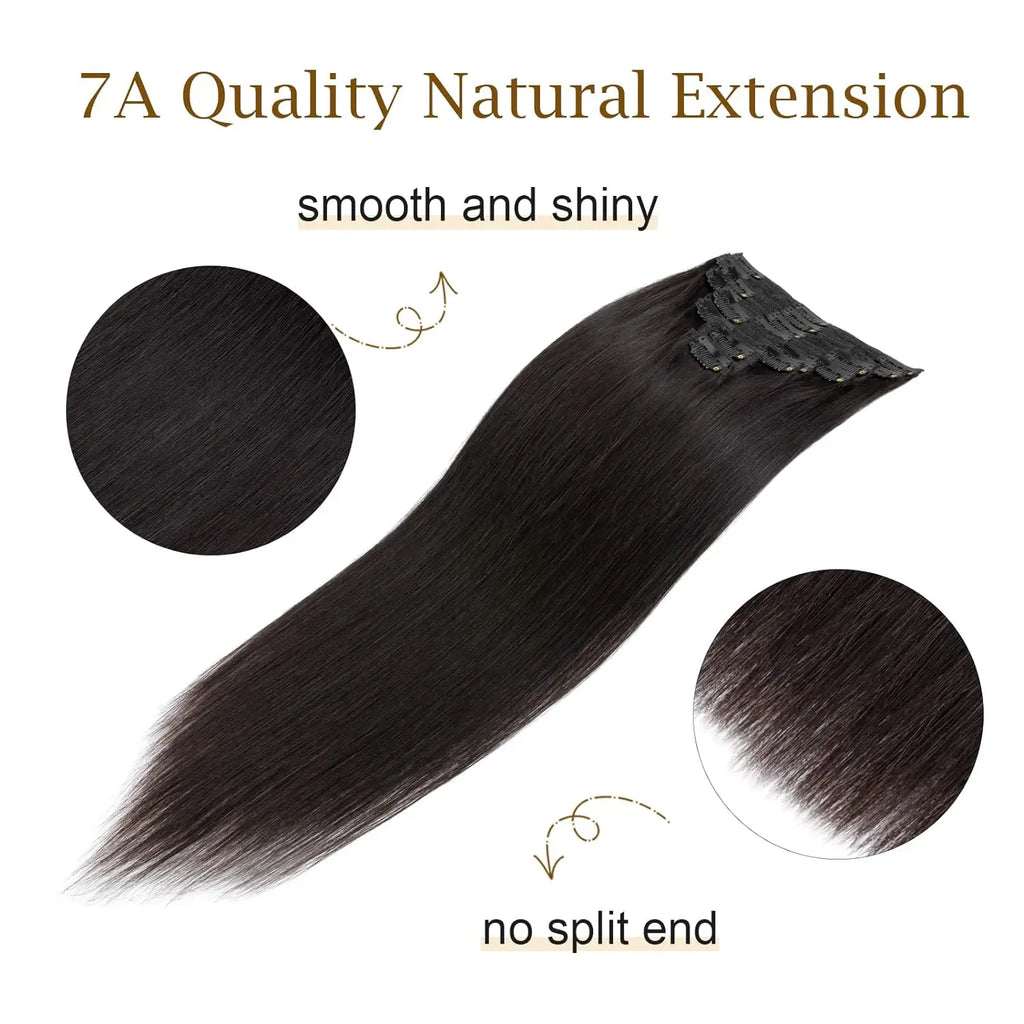 Extensions Cheveux Clip-In Remy Straight – CLEVI Paris