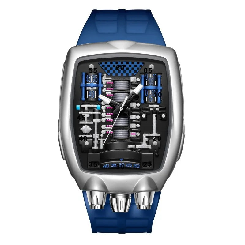 Montre STARPERISH W01 style futuriste – CLEVI Paris